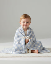 House of Nairn Checked Baby Blanket