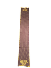 Highland Cow Reversible Knitted Scarf – Made in Scotland