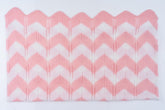 Chevron design baby blanket