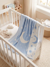 Moon & Star baby blanket